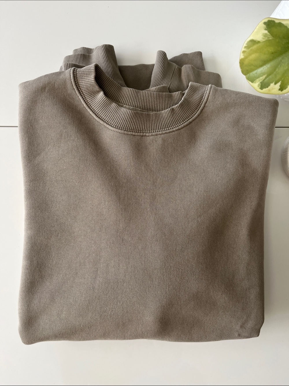 Aritzia Wilfred Free: Free Fleece Oversized Crew Sweatshirt